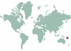 Onehatare in world map